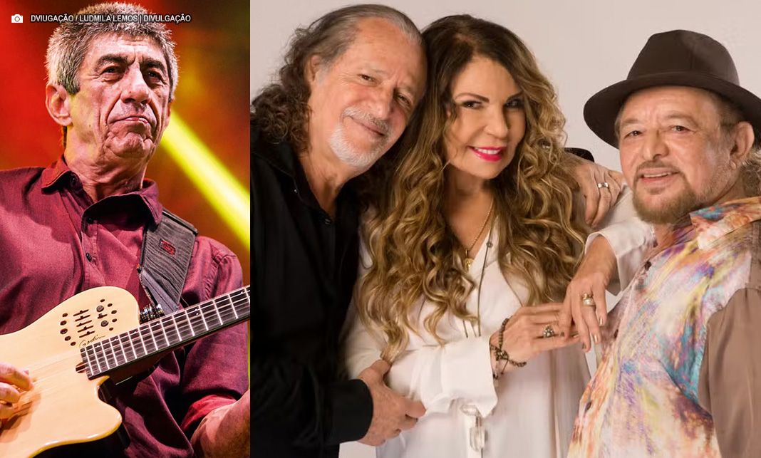 Aniversário de Brasília: Fagner e o “Grande Encontro”, com Alceu Valença, Elba Ramalho e Geraldo Azevedo realizam shows neste domingo (20) às 20h30