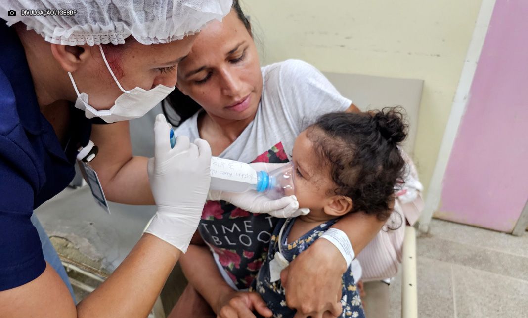 Bronquiolite é a principal causa de internação por infecção respiratória em menores de 1 ano