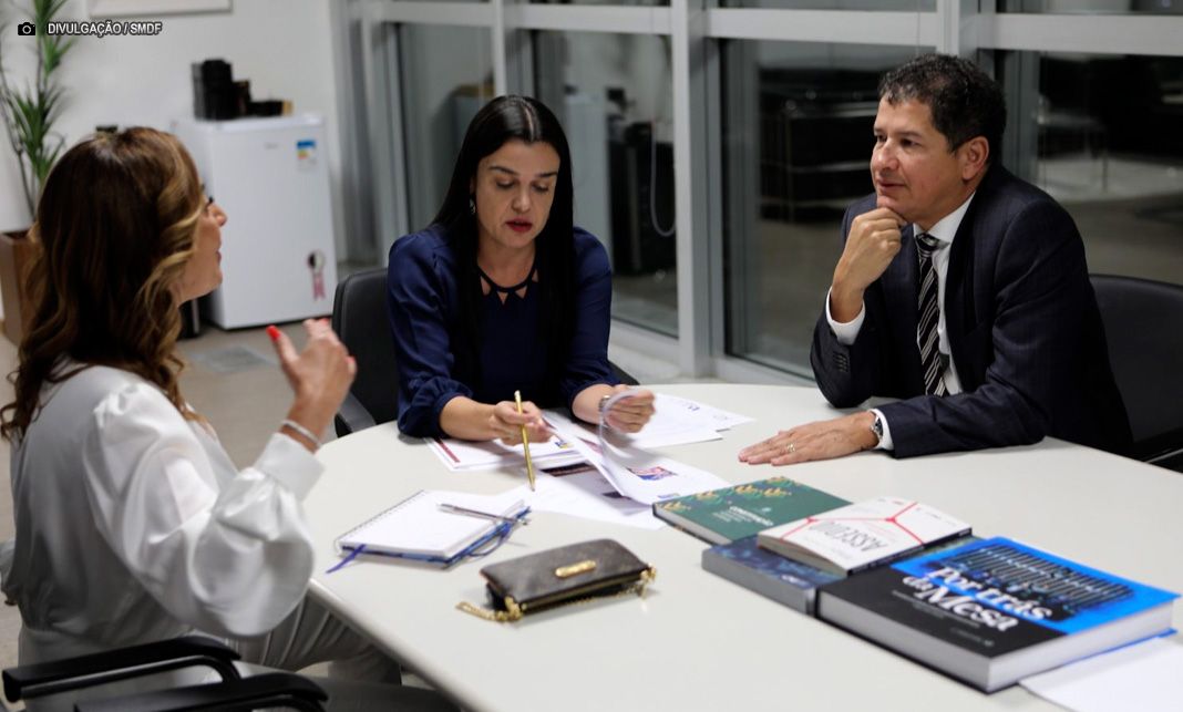 Gestores do GDF visitam Conselho Nacional de Justiça para tratar de ações de combate à violência contra a mulher