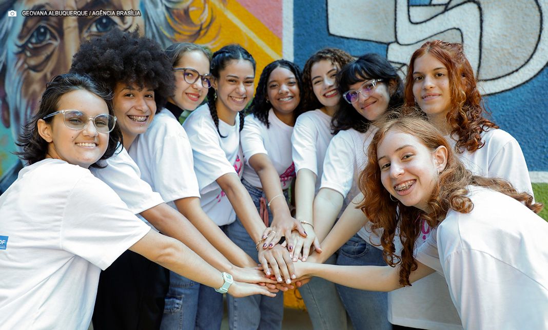 Meninas em Ação: estudantes assumem cargos de liderança por um dia no DF