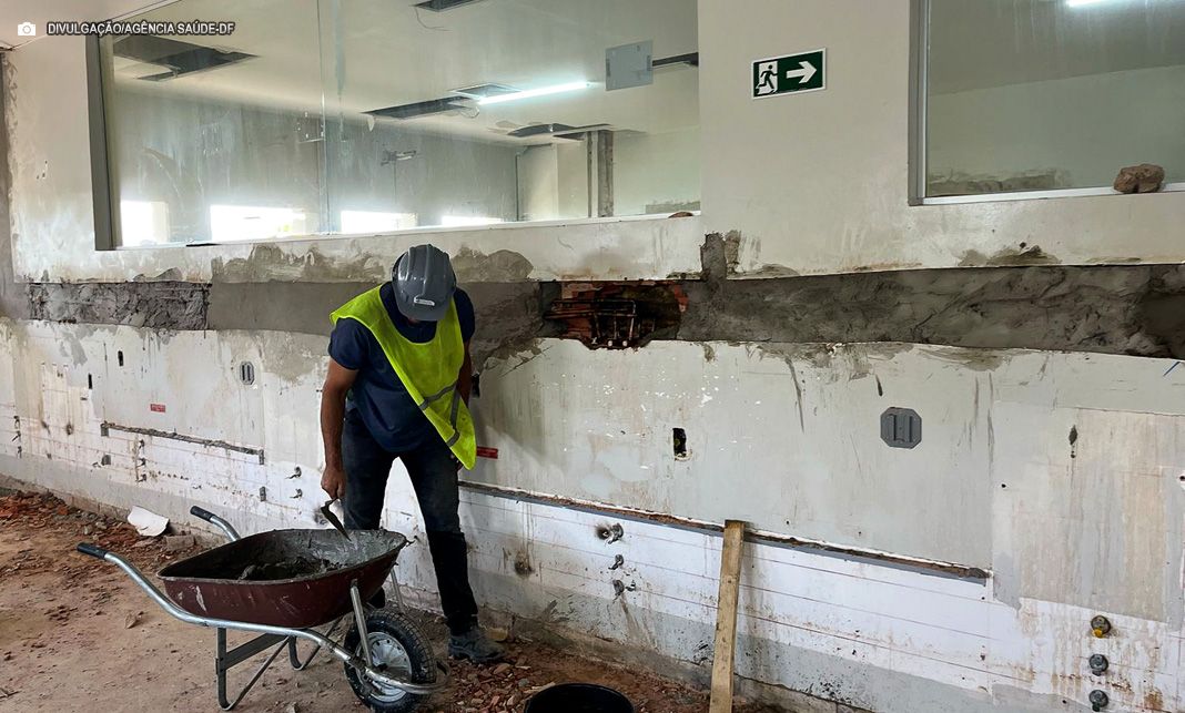 Centro Obstétrico e UTI Neonatal do HMIB recebem reparos estruturais
