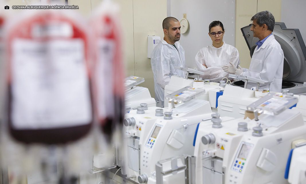 Vencedor de ação do Hemocentro conhece o caminho do sangue até os hospitais