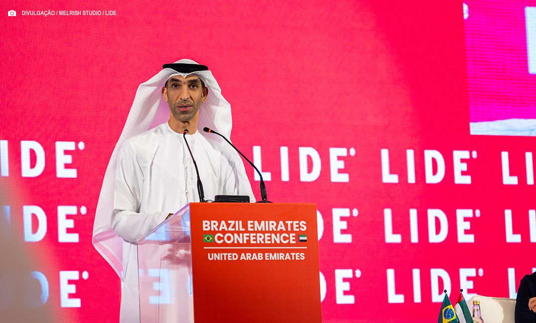 Ministro dos Emirados Árabes fala em ‘eliminar tarifas’ e ampliar negócios com Brasil