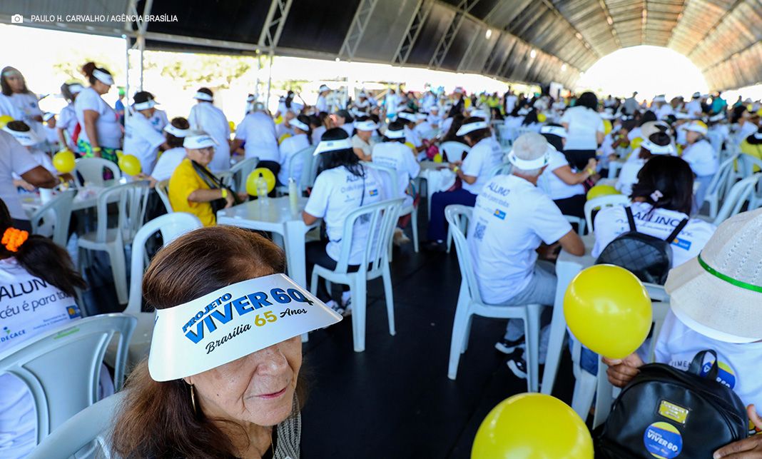 Pessoas idosas: Brasília celebra 65 anos com festa dedicada à melhor idade