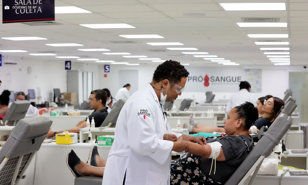 Fundação Pró-Sangue de São Paulo não tem estoque de sangue O negativo; saiba como doar