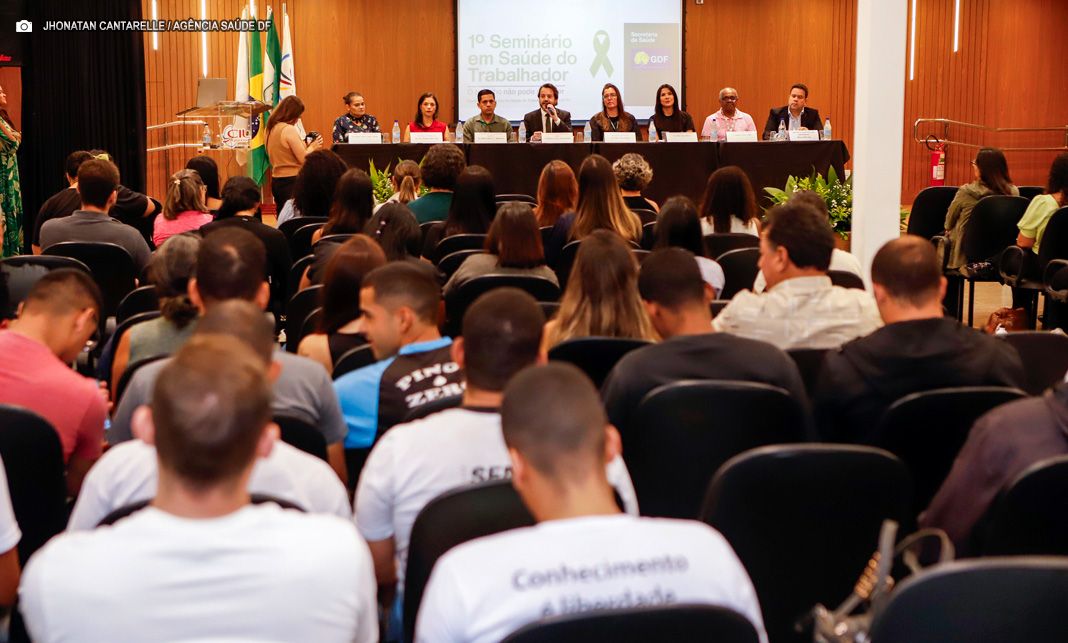Seminário reforça a importância da saúde no ambiente de trabalho