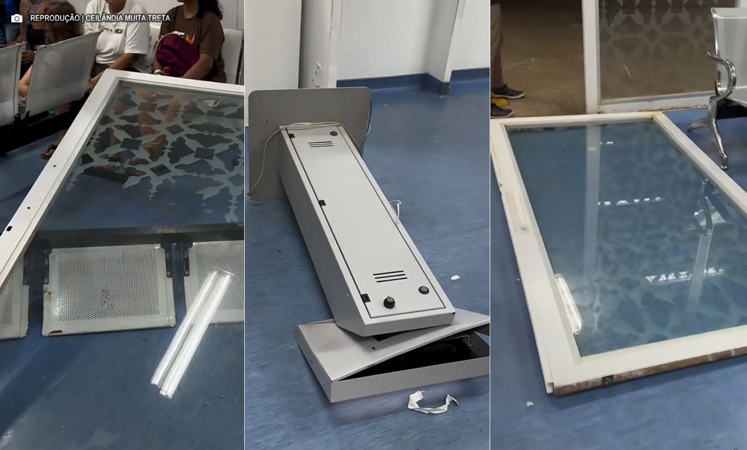 Falta de pediatras: Demora em atendimento na UPA Ceilândia leva a quebra-quebra e detenção