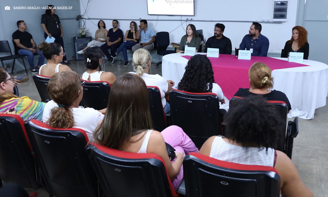 Voluntariado: mais de 70 profissionais iniciam as atividades no Hospital Regional de Sobradinho