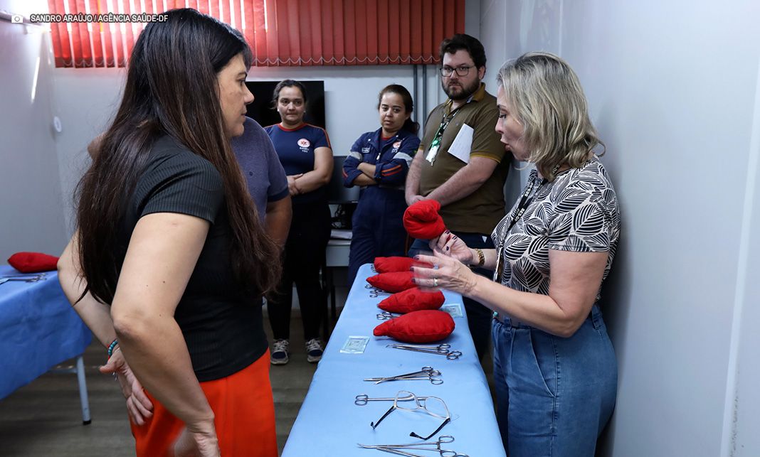 Saúde do DF capacita profissionais da rede pública em emergências obstétricas