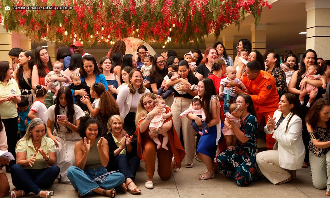 Bancos de leite do DF celebram Dia Mundial de Doação de Leite Humano