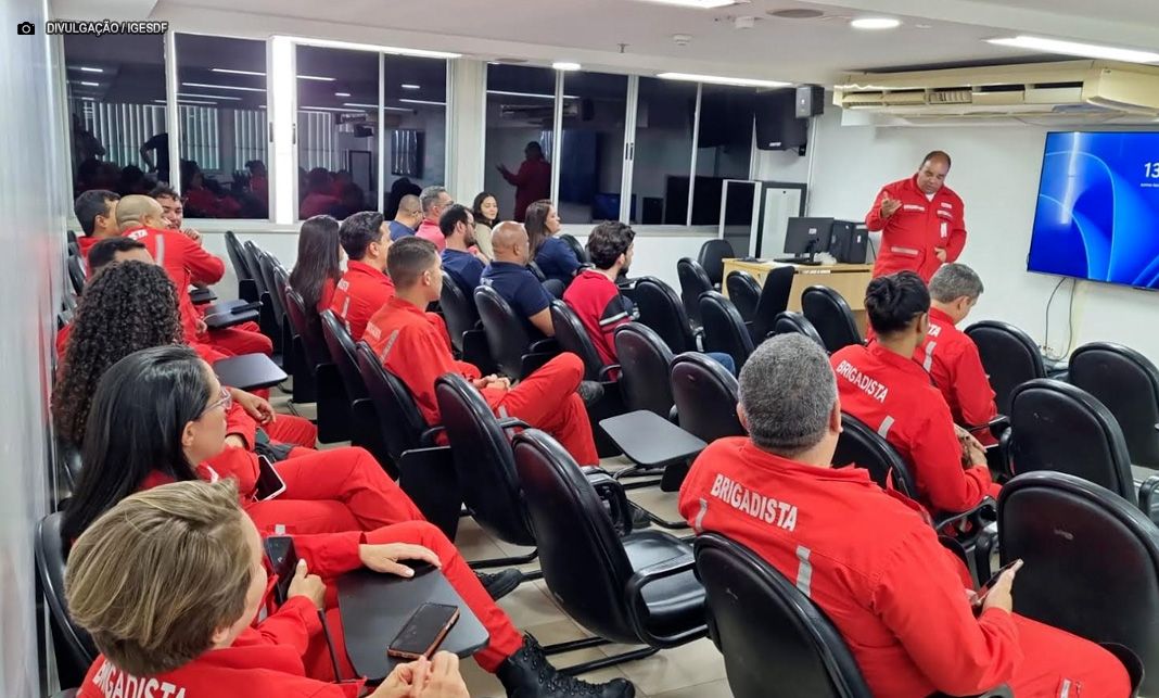 IGESDF capacita brigadistas e técnicos de segurança para resgate em áreas de alto risco