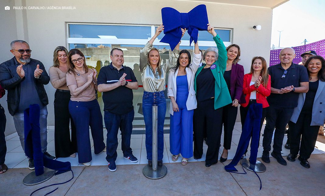 Celina Leão entrega primeiro Centro de Referência da Mulher Brasileira à população de Sol Nascente