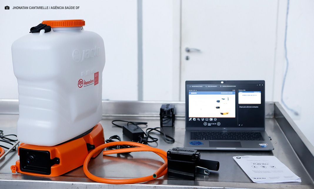 Saúde adquire pulverizadores modernos para intensificar o combate ao Aedes aegypti