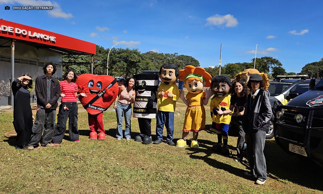Detran-DF participa do Maio Amarelo UnB 2025