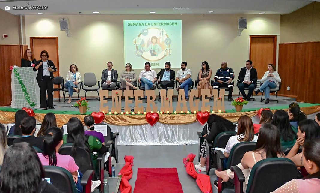 Hospital de Santa Maria abre Semana da Enfermagem com homenagens e valorização da categoria