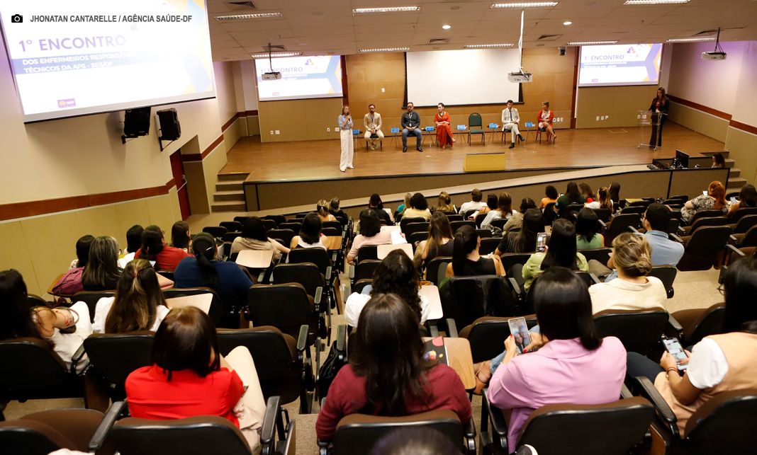 Saúde realiza 1º Encontro de Enfermeiros da Atenção Primária à Saúde