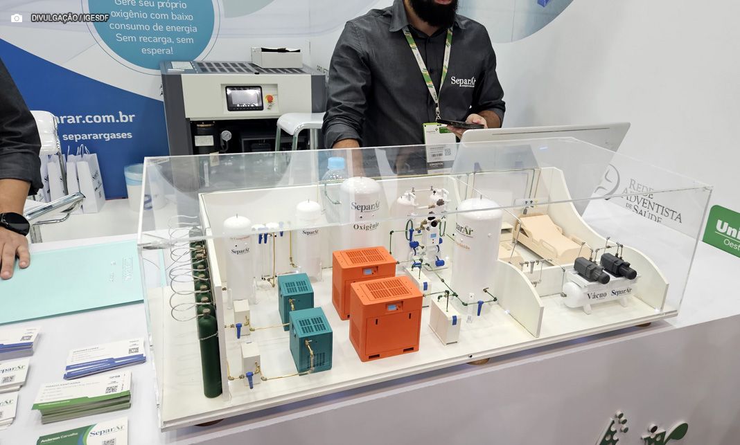 DF marca presença na Feira Hospitalar 2025 e aposta em tecnologia para melhorar atendimento