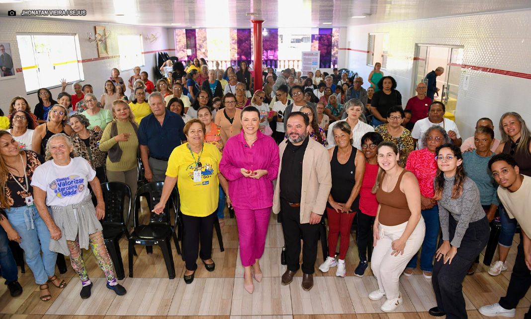Projeto Viver 60+ realiza ação para 120 pessoas idosas de Planaltina, Sobradinho e Fercal