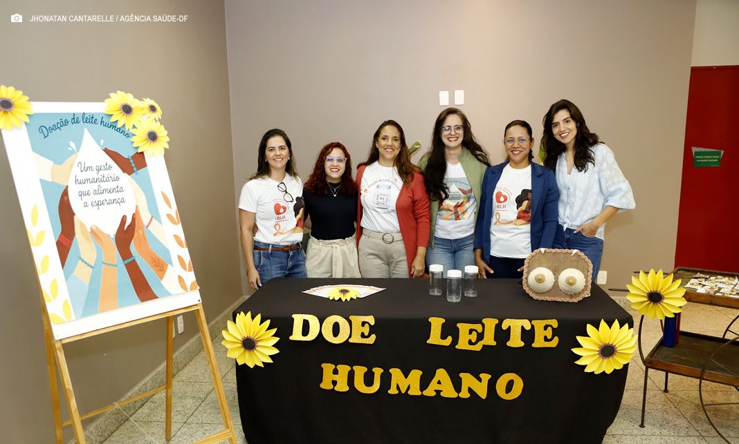Doação de leite materno ganha visibilidade no DF com ações educativas