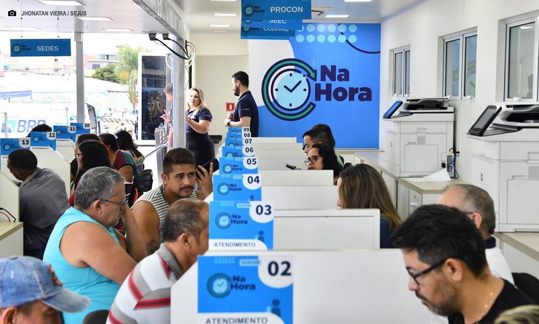 Carreta do Na Hora chega ao Recanto das Emas com serviços essenciais à população