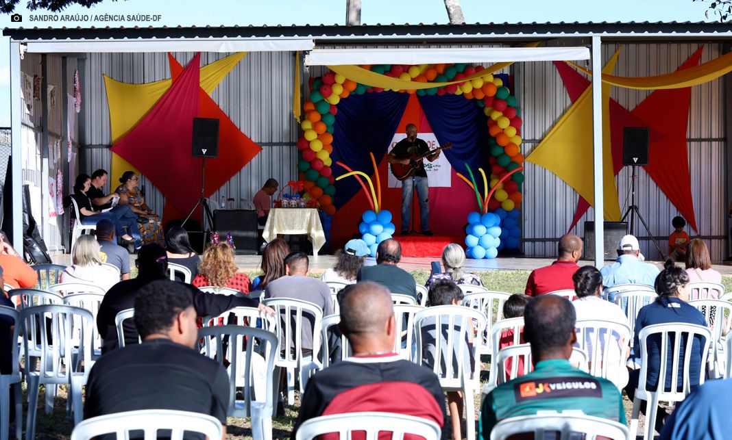 Show de Talentos proporciona inclusão e protagonismo no Caps AD de Ceilândia