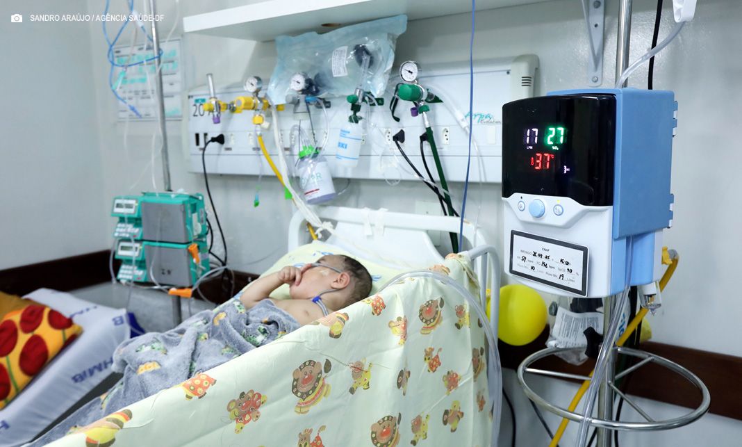 GDF investe em ações para reforçar atendimento de crianças com doenças respiratórias