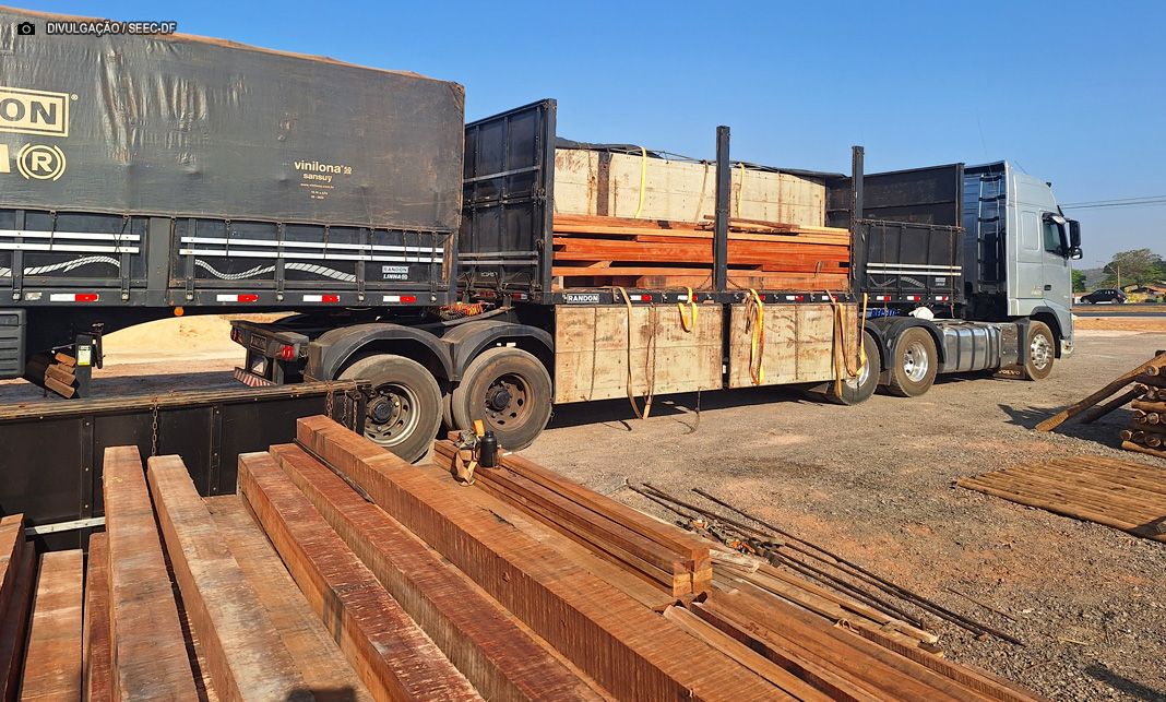 DF intensifica fiscalização contra madeireiras de outros estados