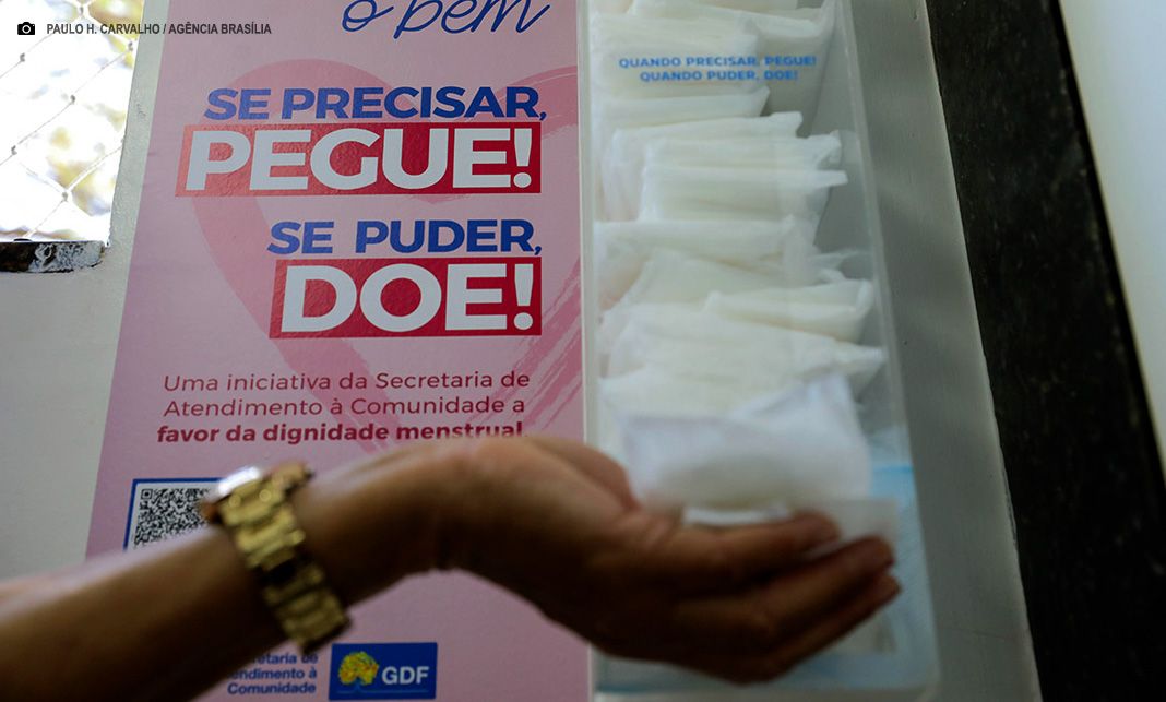 Com 59 pontos de coleta, Campanha Absorva o Bem já distribuiu mais de 4,5 mil absorventes