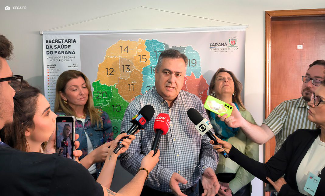 De 85 mortes por influenza registradas na última semana apenas sete eram de pessoas vacinadas, alerta secretário de Saúde do Paraná