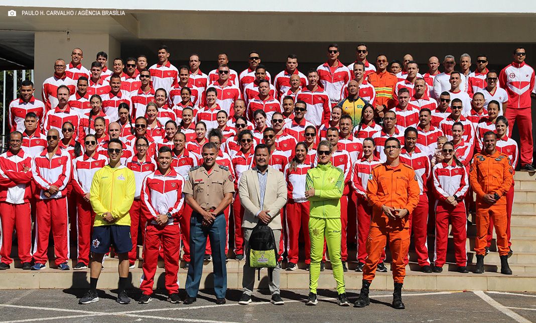 Bombeiros do DF se preparam para representar o Brasil nos Jogos Mundiais entre forças de segurança nos EUA