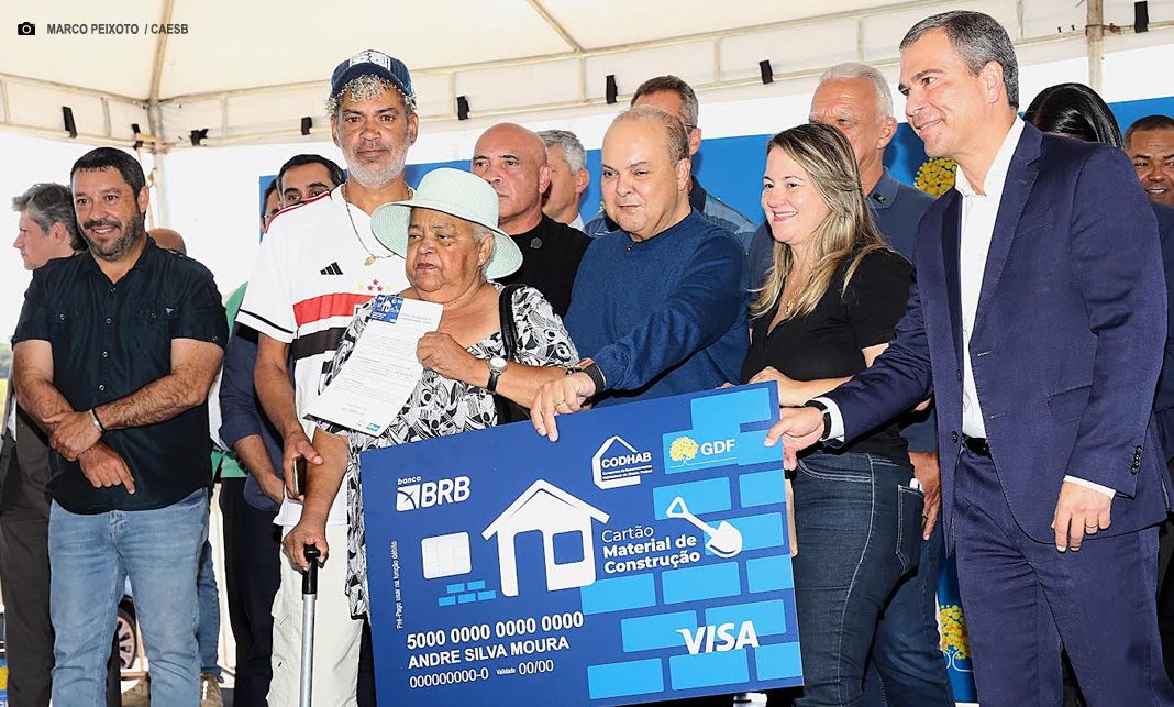 Caesb leva dignidade a famílias realocadas no Recanto das Emas