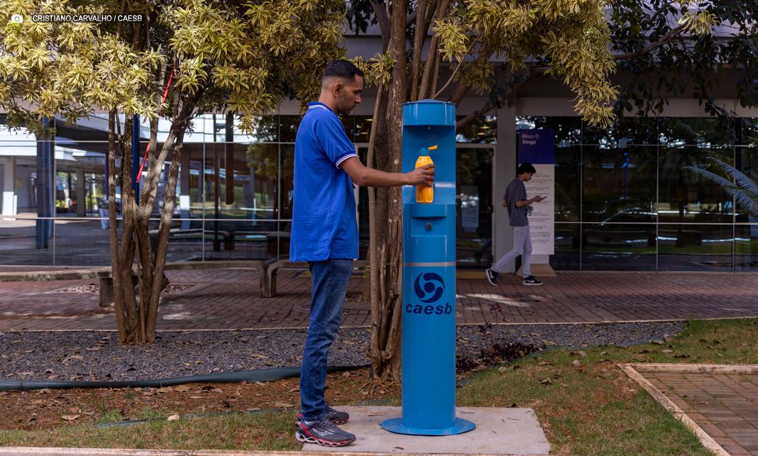 Caesb lança desafio para soluções inovadoras de hidratação pública no DF