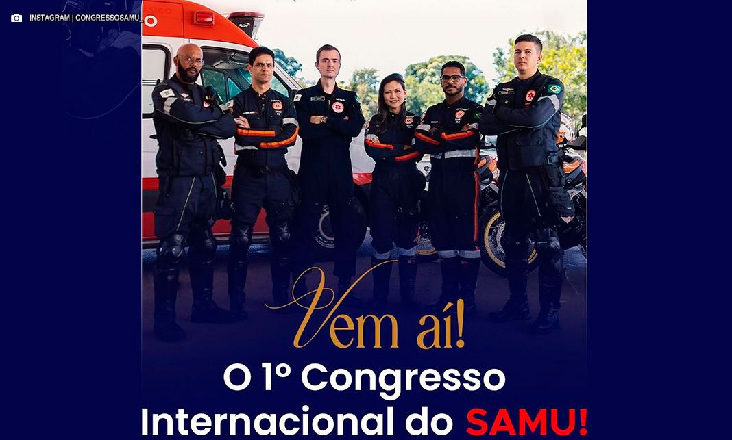 Brasília deve se tornar palco do Primeiro Congresso Internacional do SAMU-DF de 17 à 19 de setembro