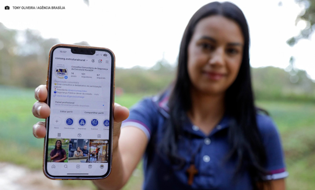 Presença nas redes sociais aproxima conselhos comunitários de segurança e população do Distrito Federal