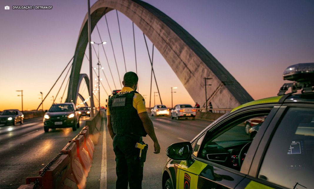 Ponte JK será parcialmente interditada nesta quarta-feira (4) para inspeção programada