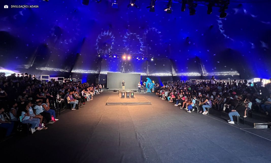 Quinhentas crianças participam de programa de educação ambiental na Feira do Livro de Brasília