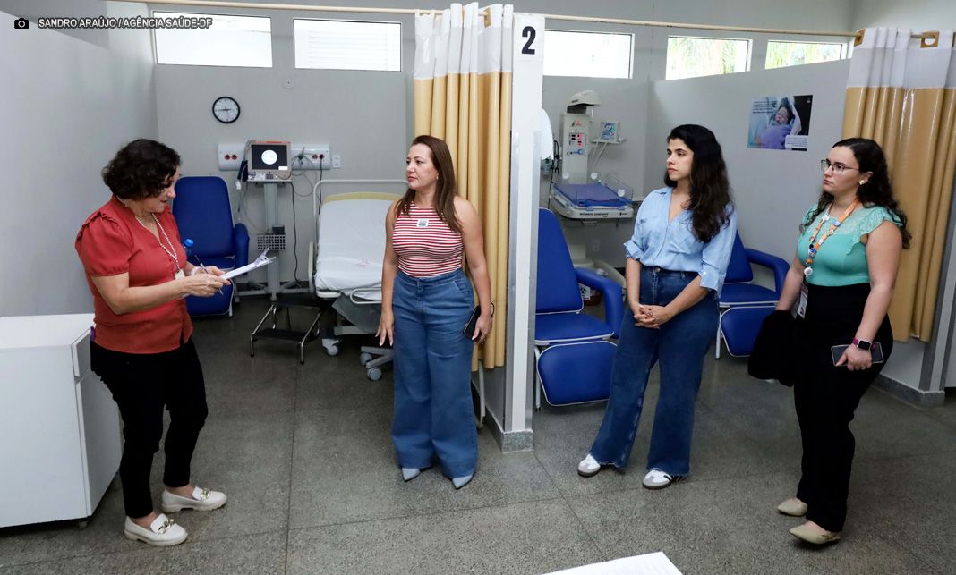 Hospitais do DF são avaliados sobre boas práticas em todas as etapas da gestação