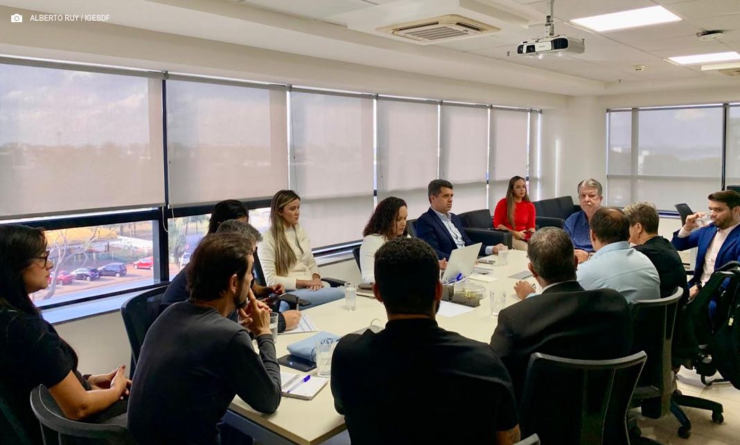 IGESDF recebe SindSaúde-DF e reforça compromisso com diálogo e valorização dos profissionais