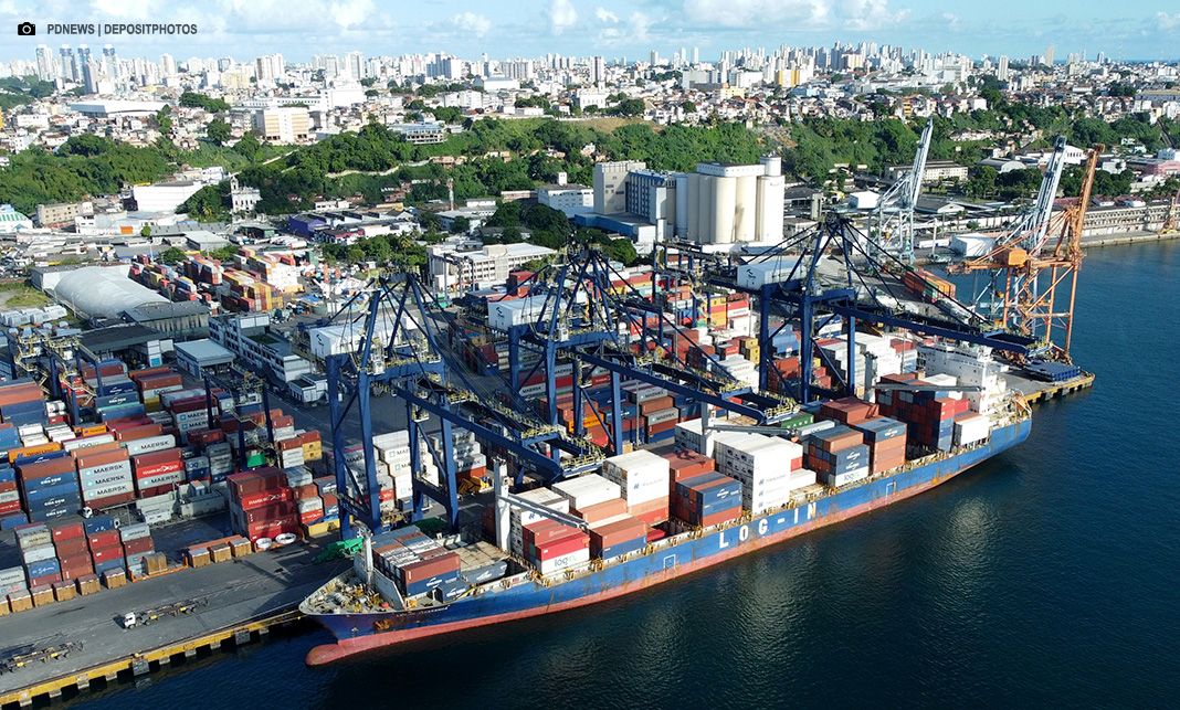 Brasil bate recorde na movimentação portuária pelo segundo mês consecutivo