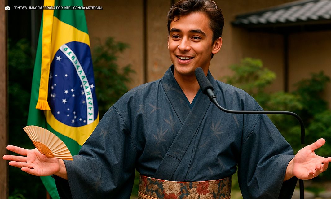 Reinaldo Azevedo revela viagem ‘não divulgada’ de Nikolas Ferreira ao Japão