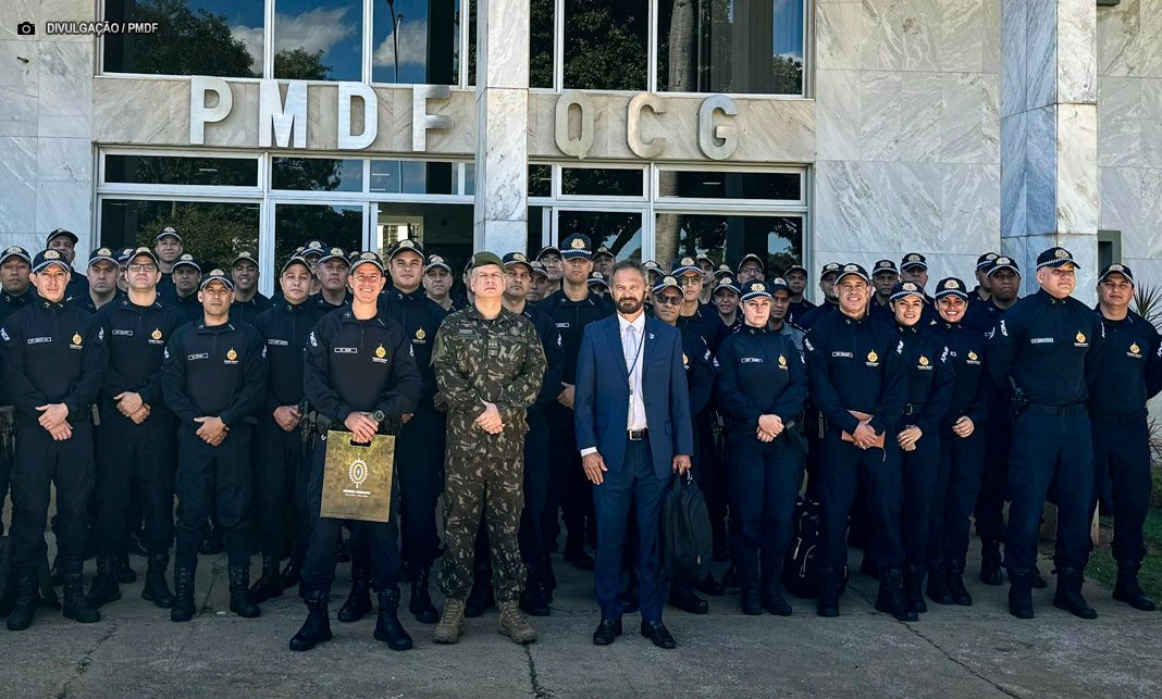 PMDF recebe palestra Mais Brasileiros pela Paz, com foco em missões da ONU