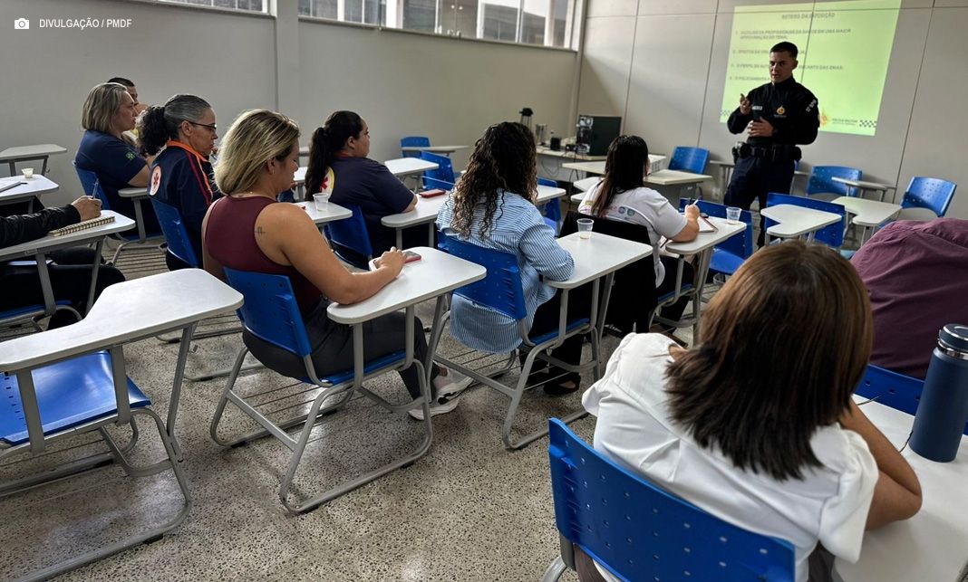 Diretores de unidades de saúde do Recanto das Emas se reúnem com policiais do Provid