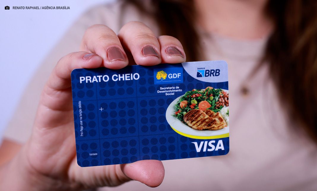 GDF libera R$ 42 milhões para programas Cartão Prato Cheio e DF Social