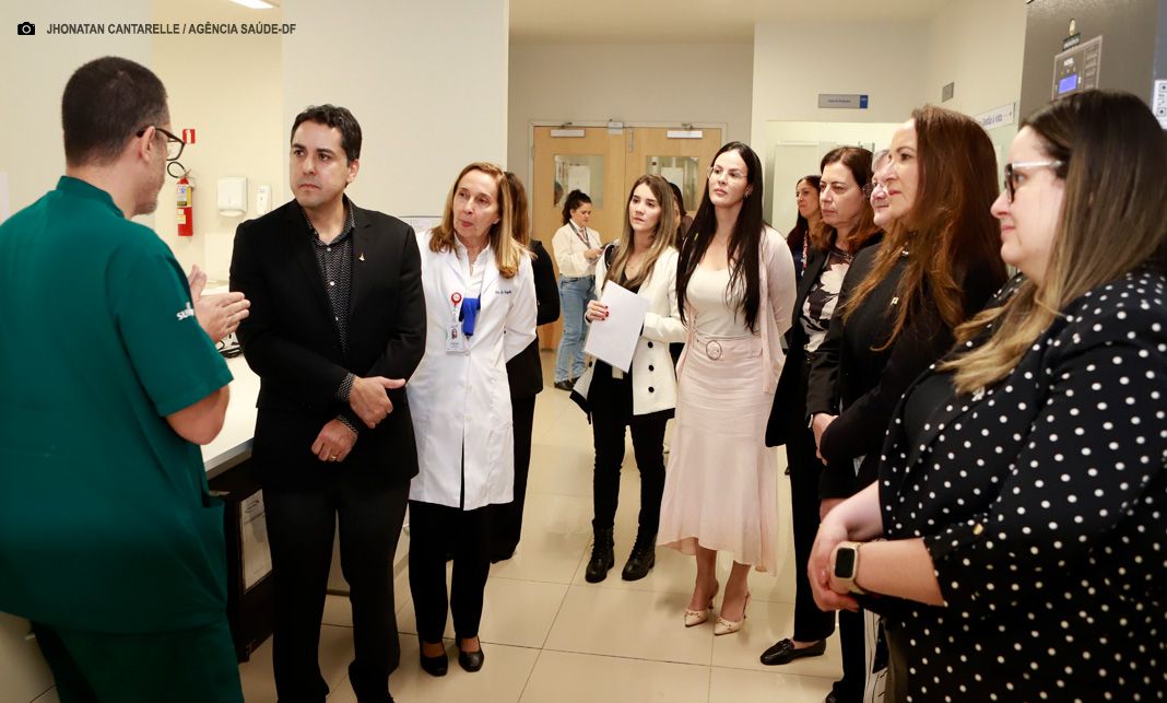 Secretário de Saúde faz visita técnica ao Hospital da Criança de Brasília