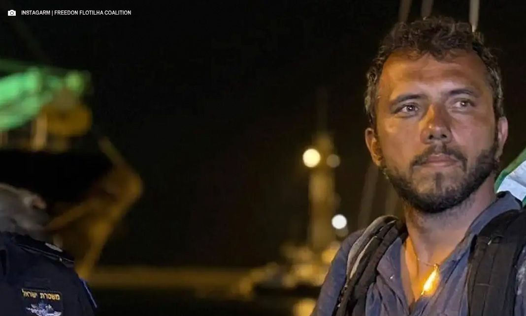 Gaza: Brasileiro Thiago Ávila vai para solitária em prisão de Israel