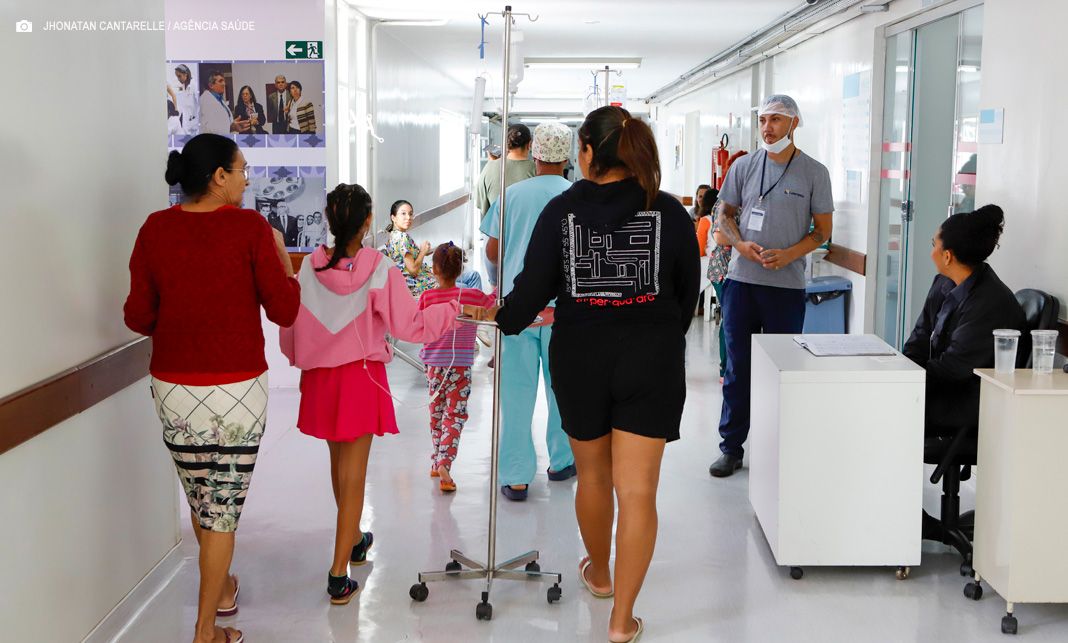 A cada dez crianças nascidas na capital federal, três são de famílias que chegam de fora