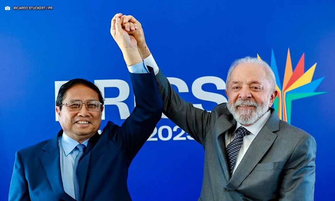 BRICS: Lula e primeiro-ministro do Vietnã celebram avanços das relações bilaterais
