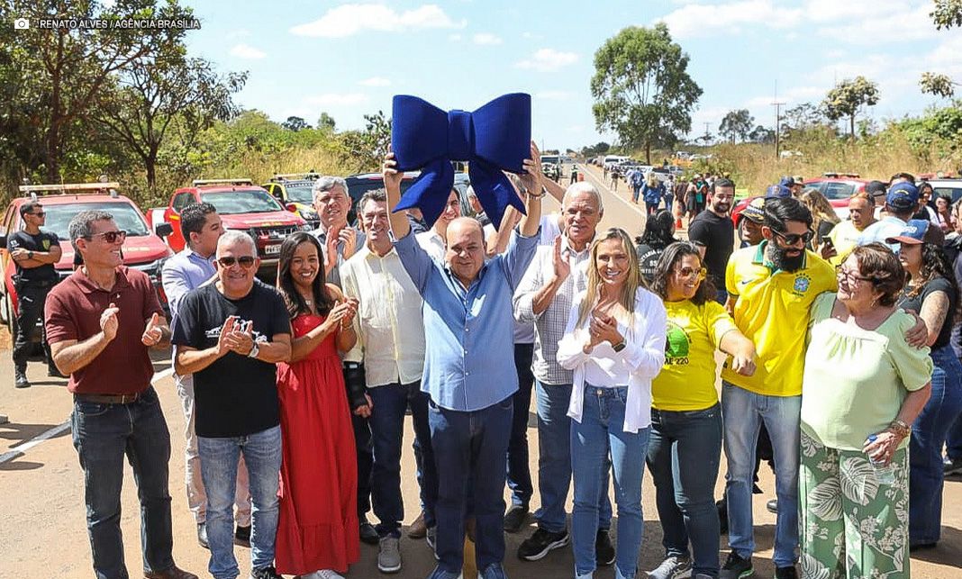 Com investimento de R$ 26,6 milhões, GDF inaugura pavimentação da DF-220