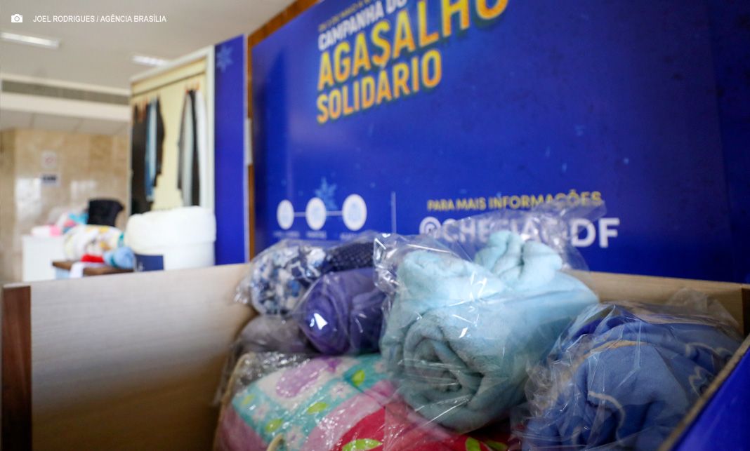 Doações para a Campanha do Agasalho podem ser feitas até quinta-feira (17)