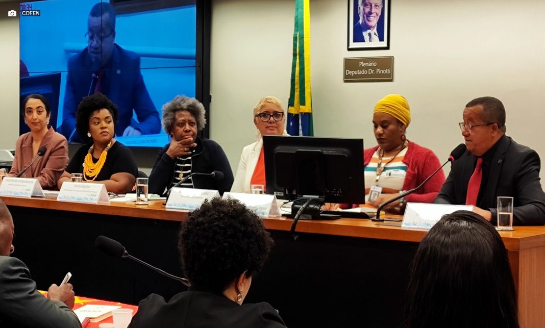 Cofen combate racismo contra a Enfermagem, em audiência na Câmara